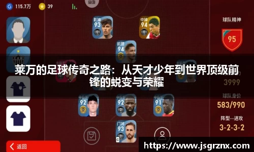 莱万的足球传奇之路：从天才少年到世界顶级前锋的蜕变与荣耀