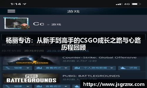 杨丽专访：从新手到高手的CSGO成长之路与心路历程回顾